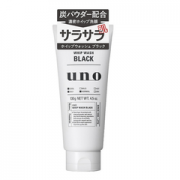 新用户专享！SHISEDO资生堂UNO男士黑炭控油型洗面奶130g