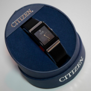 Citizen 西铁城 BL6005-01E光动能男士方盘手表