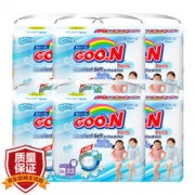 GOO.N 大王 柔软贴身系列 短裤式纸尿裤 XL22片*6
