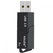 抢购：优蝶（YOUDIE）D8 USB2.0u盘8g 经典商务优盘