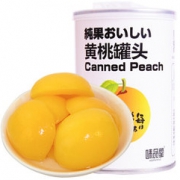味品堂  水果罐头 黄桃罐头 425g 折4.95元（9.9,3件5折）