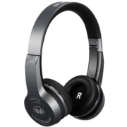魔声（Monster）Clarity Wireless 灵晰 无线蓝牙耳机 头戴式音乐耳机 手机通用带耳麦耳机 电脑耳机 天空灰