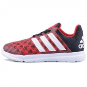 阿迪达斯 adidas 小中童跑步鞋 Marvel Spider-Man K 儿童运动鞋 BA9408 红/白 33.5码/1.5(UK)