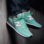 New Balance 新百伦Classics M996系列男款经典复古跑步鞋 清新绿