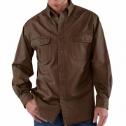 适合凑单，Carhartt 男士纯棉长袖衬衫 2nd版 $19.9
