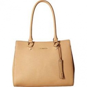 Calvin Klein Key Items Saffiano女士真皮手提包