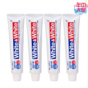 狮王LION大白美白牙膏150g 四支装
