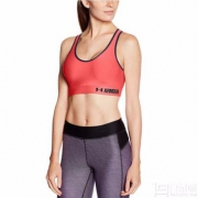 限XS码，Under Armour Armour Mid 女士中等强度运动内衣 Prime会员凑单免费直邮含税