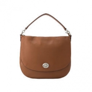 【买遍618】COACH 蔻驰 Turnlock hobo 牛皮手提单肩包