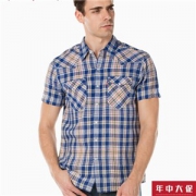 李维斯 Levis 男翻领短袖衬衫