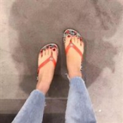 夏季最时尚！COACH蔻驰 Allison 女士夹脚人字拖鞋  多色可选