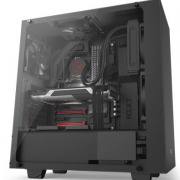 NZXT 恩杰 S340 Elite 侧透 中塔式机箱 黑红
