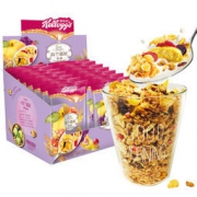 Kellogg’s 家乐氏 水果麦片 谷兰诺拉 黄桃什锦 490g*2件