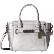 COACH 蔻驰 Pebbled Leather Coach Swagger 21 女士斜挎包