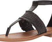 Nine West 玖熙 Gabis 女士平底夹趾凉鞋