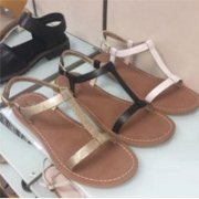 Clarks 其乐 Voyage Hop 女士真皮凉鞋 多色
