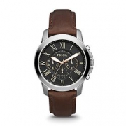 国内¥1540！Fossil 化石 Grant 男士复古时装腕表