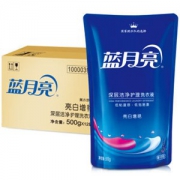 【京东超市】蓝月亮 亮白增艳洗衣液（薰衣草香）500g*12袋（整箱销售）