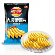 Lays 乐事 大波浪薯片 铁板鱿鱼味 70g
