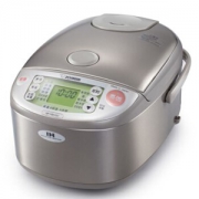 象印（ZO JIRUSHI）『刚火IH』 NP-HBH10C 微电脑多功能电饭煲 日本标准1.0L/国内标准3L 不锈钢色