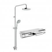 高仪（GROHE ） 高特朗2000 124214 恒温冷触瀑布出水龙头花洒套餐 原装进口