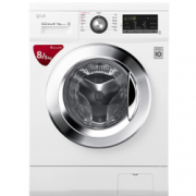 限地区： LG WD-AH455D0 变频 洗烘一体机 8公斤    2699元包邮（2999-300）