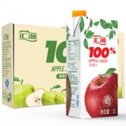 汇源 青春版100%苹果汁 1L*5盒