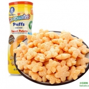 限PLUS会员，Gerber 嘉宝 地瓜味星星米饼42g*2