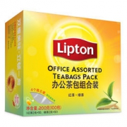 【买遍618】Lipton 立顿 办公室组合装 100包 200g*4件