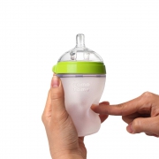可么多么（COMOTOMO） 硅胶奶瓶 250ml*2个 安全材质 防止宝宝胀气