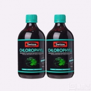 临期白菜补货，排毒养颜  Swisse 叶绿素液 薄荷味 500ml*2瓶