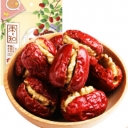 百草味 新疆灰枣夹核桃仁 235g/袋*2袋