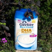 婴儿辅食！GERBER嘉宝1段益生菌DHA大米米粉227g*6
