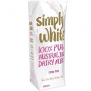 Simply white 低脂UHT牛奶 250ml
