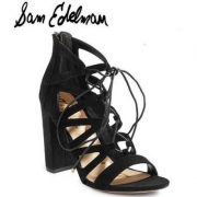 Sam Edelman Yona 女士真皮罗马凉鞋 37.99