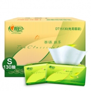 心相印抽纸 茶语系列 软抽3层130抽*24包*2箱（小规格）