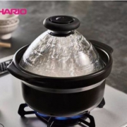 日本GoodDesign获奖，HARIO 玻璃盖万古烧土锅 Prime会员免费直邮