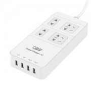 20号0点开始:QIC TP4A4U 4位 1.5米 USB充电 插线板