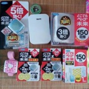 日本VAPE电子驱蚊器、驱蚊手表、驱蚊器替换片等小集合