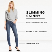 李维斯（Levi's）  Slimming Skinny 女士紧身牛仔裤
