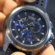 历史新低： CITIZEN 西铁城 AT7030-05E 光动能蓝牙腕表