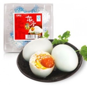 梅香食品 简装熟咸蛋盒装真空包装4枚装
