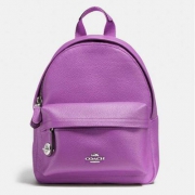 COACH 蔻驰 女士迷你Campus Backpack真皮双肩包 2色 $129.99