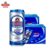 青岛啤酒 欢动 500ml*12听*2箱