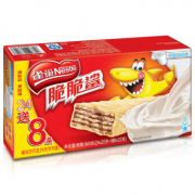雀巢（Nestle） 夹心饼干 脆脆鲨 牛奶味威化 640g