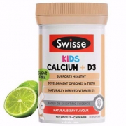 Swisse 儿童钙+维生素D3 50粒*3瓶+凑单品