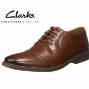 Clarks 其乐 Garren Cap 男士真皮系带休闲鞋 Prime会员免费直邮