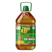 福临门 非转基因 压榨一级菜籽油 5L