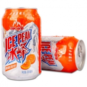 冰峰 橙汁味汽水 300ml*24听 *2件
