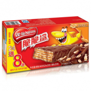 雀巢（Nestle）夹心饼干 脆脆鲨 花生味威化 640g